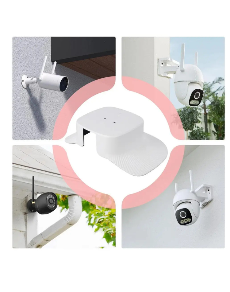 NEO EDEN TECH Solar Security Camera Cover Outdoor Security Cameras Protective Cover Accessories Waterproof Solar Cam Protection Roof For Home