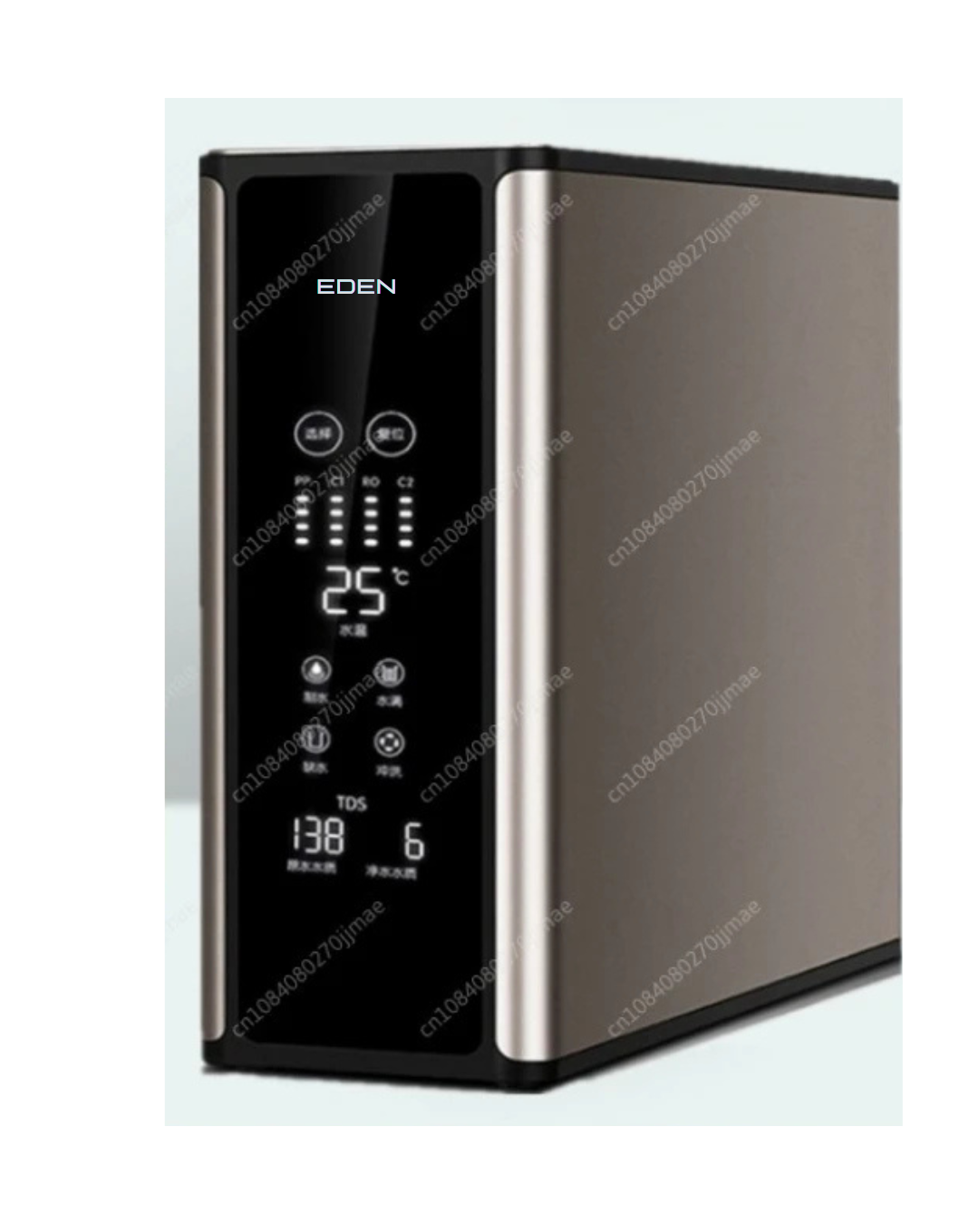 NEO EDEN TECH Home Office Use Direct Drinking Big Flow Tankless 800gpd water Recycling Purification Reverse Osmosis machine with TDS Display