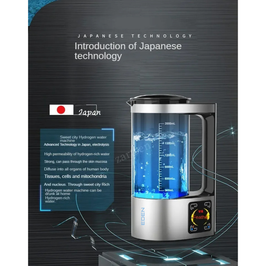 NEO EDEN TECH 100-240V 2L Electric Hydrogen Rich Water Kettle Water Ionizer Machine Water filter Drink Hydrogen Water Generator