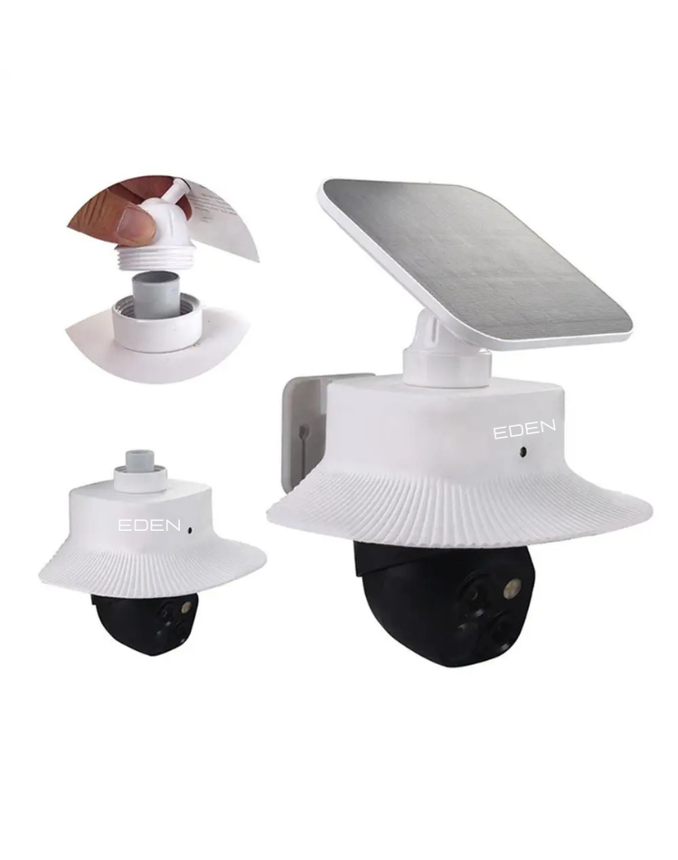 NEO EDEN TECH Solar Security Camera Cover Outdoor Security Cameras Protective Cover Accessories Waterproof Solar Cam Protection Roof For Home