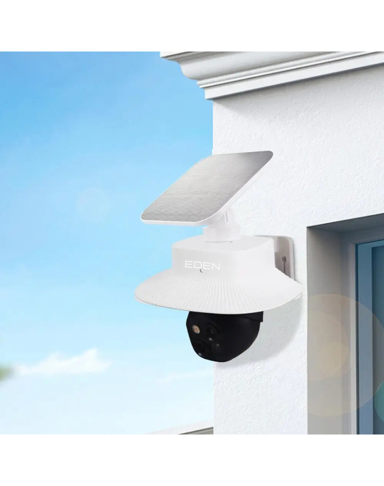 NEO EDEN TECH Solar Security Camera Cover Outdoor Security Cameras Protective Cover Accessories Waterproof Solar Cam Protection Roof For Home