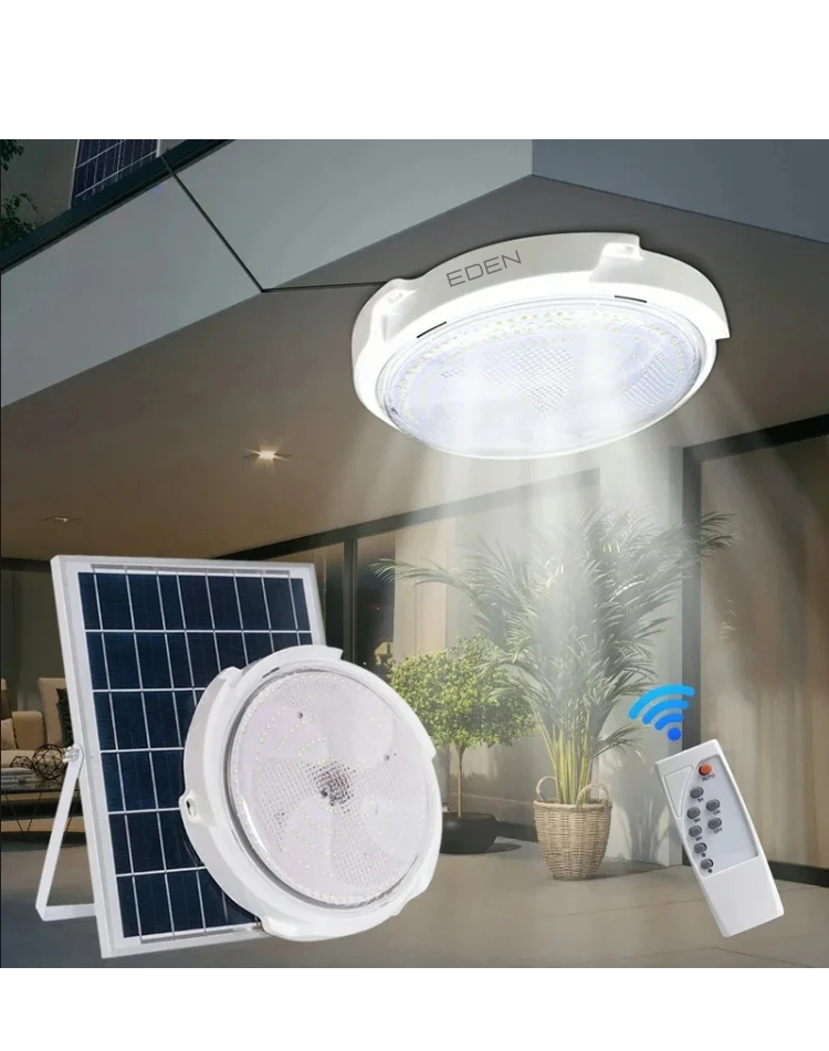 NEO EDEN TECH Solar lights Indoor Home Top Ceiling House Outdoor Garden pandent light Panel Lamp Fixture For Corridor Garden Living Room