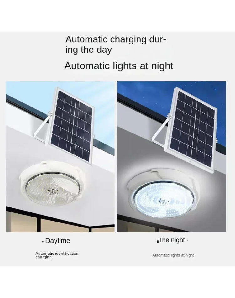 NEO EDEN TECH Solar lights Indoor Home Top Ceiling House Outdoor Garden pandent light Panel Lamp Fixture For Corridor Garden Living Room