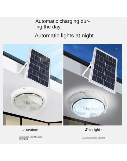 NEO EDEN TECH Solar lights Indoor Home Top Ceiling House Outdoor Garden pandent light Panel Lamp Fixture For Corridor Garden Living Room