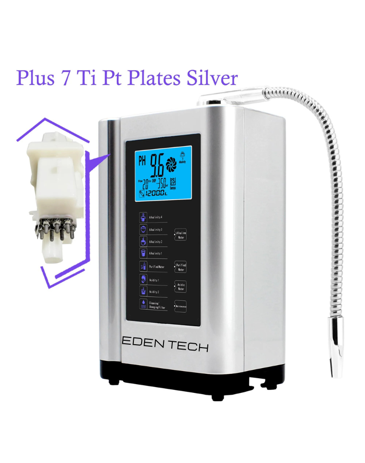 NEO EDEN TECH Alkaline Water Ionizer hydrogen generator Machine Purifier,Produces pH 3.5-10.5 Alkaline Acid water Water Filter system for Home