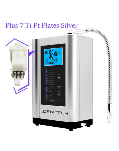 NEO EDEN TECH Alkaline Water Ionizer hydrogen generator Machine Purifier,Produces pH 3.5-10.5 Alkaline Acid water Water Filter system for Home