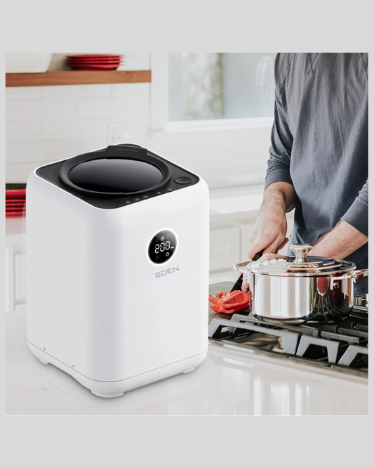 NEO EDEN TECH  Stainless Steel Food Waste Recycling Machine Electric Metal Composter for Kitchen Disposal Garbage Disposals