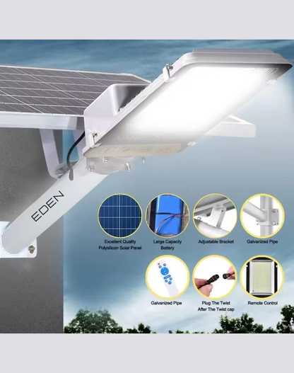 NEO EDEN TECH Aluminum 8000mah High Power Solar Light Outdoor Solar Street Light Waterproof Street Light For Garage Garden Terrace wall lamp