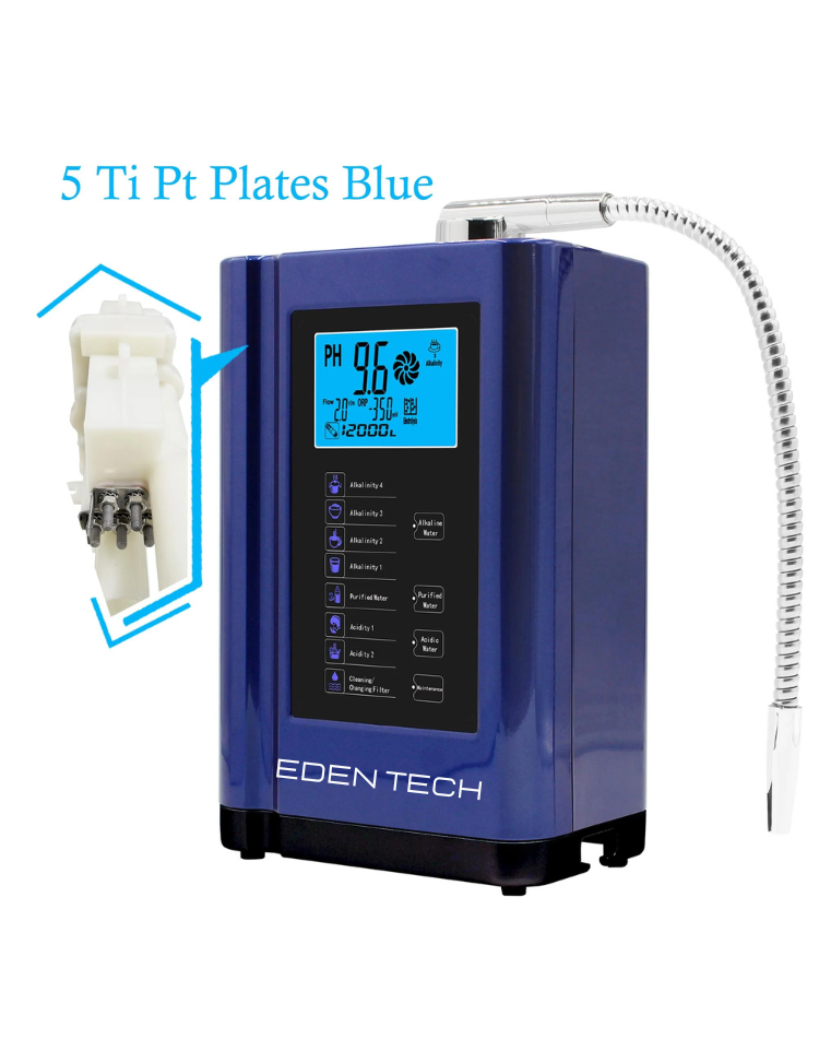 NEO EDEN TECH Alkaline Water Ionizer hydrogen generator Machine Purifier,Produces pH 3.5-10.5 Alkaline Acid water Water Filter system for Home