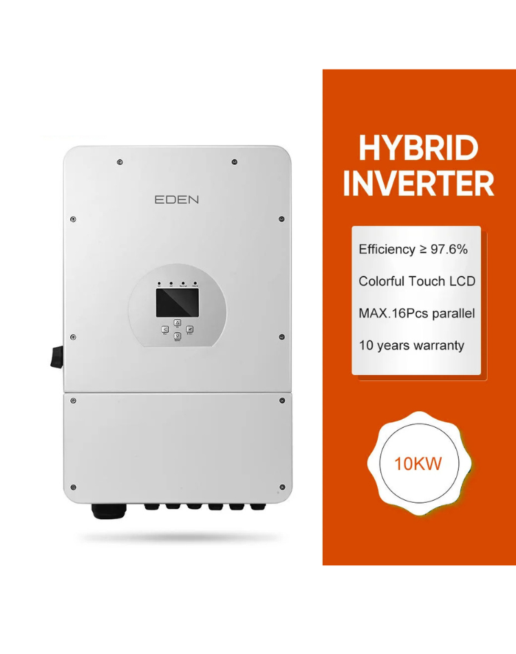 NEO EDEN TECH 2025 Solar Panels Complete Kit Home 16000W Hybrid Solar Energy Storage System Set with Deye 8Kw 10Kw 12Kw 16Kw Battery 48V
