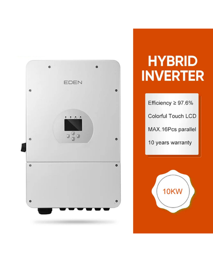 NEO EDEN TECH 2025 Solar Panels Complete Kit Home 16000W Hybrid Solar Energy Storage System Set with Deye 8Kw 10Kw 12Kw 16Kw Battery 48V