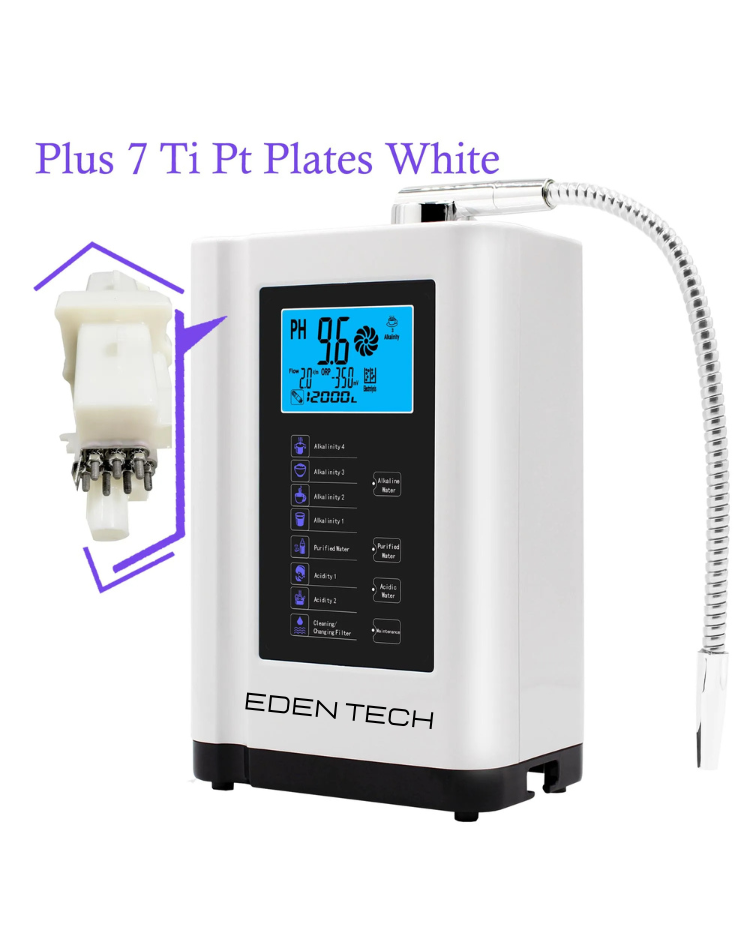 NEO EDEN TECH Alkaline Water Ionizer hydrogen generator Machine Purifier,Produces pH 3.5-10.5 Alkaline Acid water Water Filter system for Home