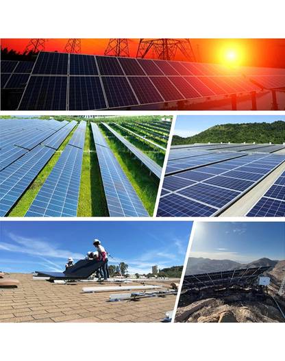 NEO EDEN TECH 2025 Solar Panels Complete Kit Home 16000W Hybrid Solar Energy Storage System Set with Deye 8Kw 10Kw 12Kw 16Kw Battery 48V