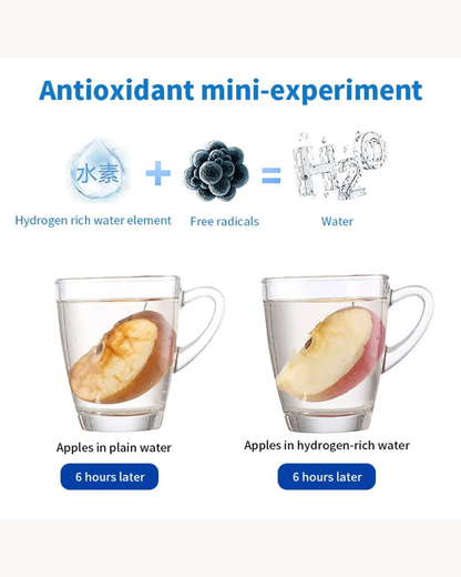 NEO EDEN TECH Hydrogen-Rich Water Cup Portable Electric Hydrogen Rich Water Generator Bottle Titanium Quality Filter Healthcare Water Cup USB