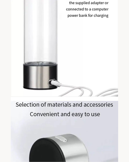 NEO EDEN TECH Hydrogen-Rich Water Cup Portable Electric Hydrogen Rich Water Generator Bottle Titanium Quality Filter Healthcare Water Cup USB
