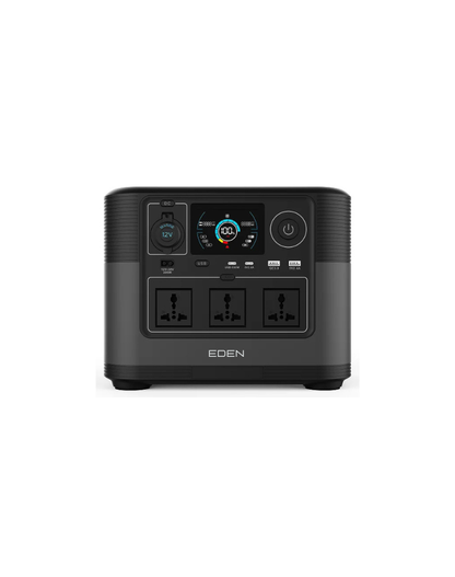 NEO EDEN TECH Lithium Solar Energy System 1200 W 1008 WH Portable Power Station Outdoor Power Supply,Mini Solar Power Station