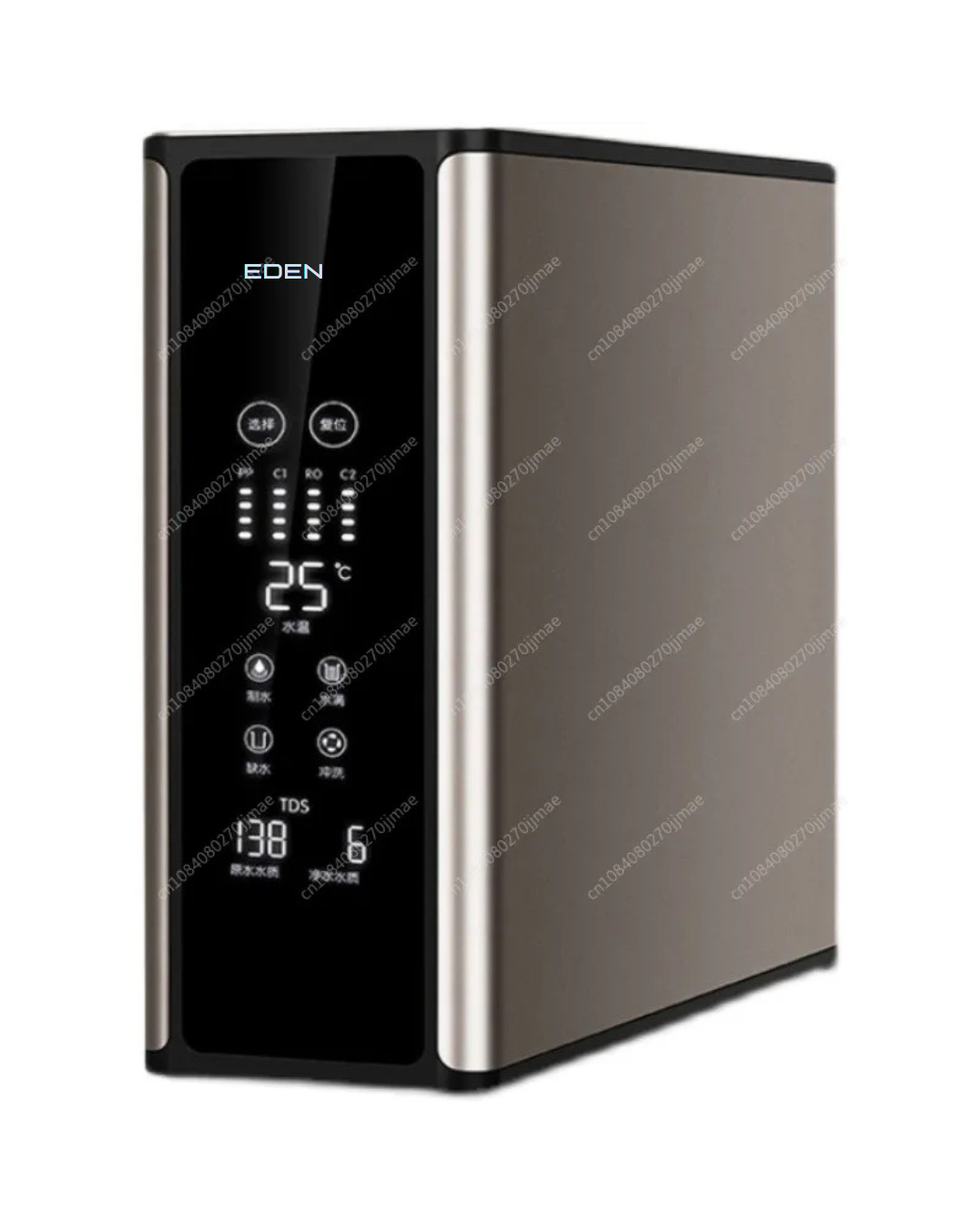 NEO EDEN TECH Home Office Use Direct Drinking Big Flow Tankless 800gpd water Recycling Purification Reverse Osmosis machine with TDS Display
