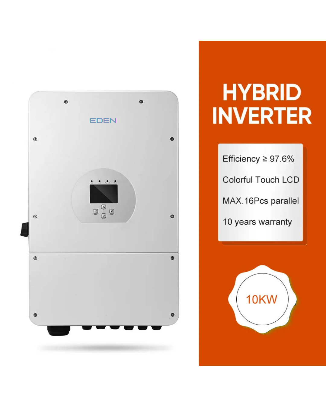 NEO EDEN TECH 2025 Solar Panels Complete Kit Home 16000W Hybrid Solar Energy Storage System Set with Deye 8Kw 10Kw 12Kw 16Kw Battery 48V