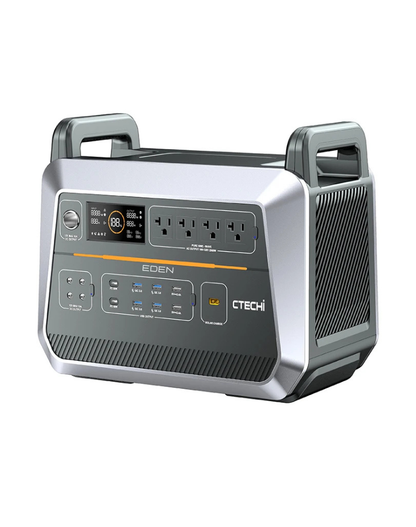 NEO EDEN TECH  Emergency Power Supply Quick Charge 2000W 3000W Portable Solar Generator Power Station Home Camping