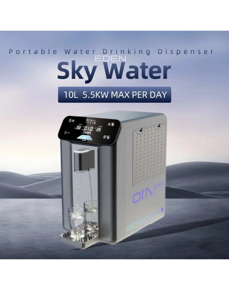 NEO EDEN TECH Drinkable Water From Air/Atmosphere Water Solar powered Generator 10L/D