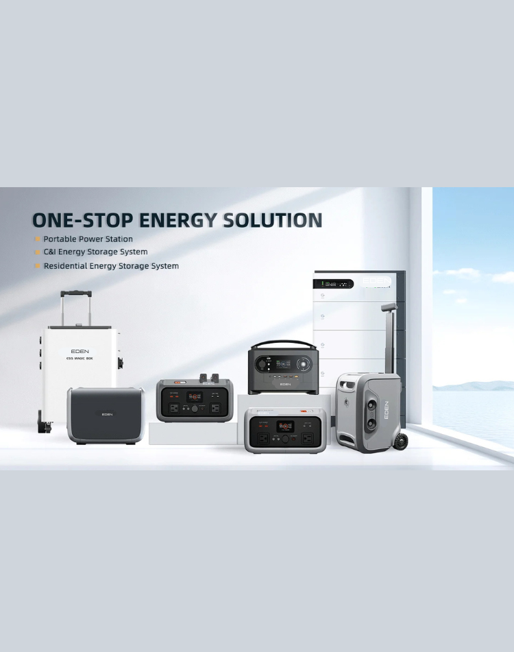NEO EDEN TECH Solar Generator 700W 1000W 1200W 1500W Outdoor Bank Portable Solar Lifepo4 Portable Power Station