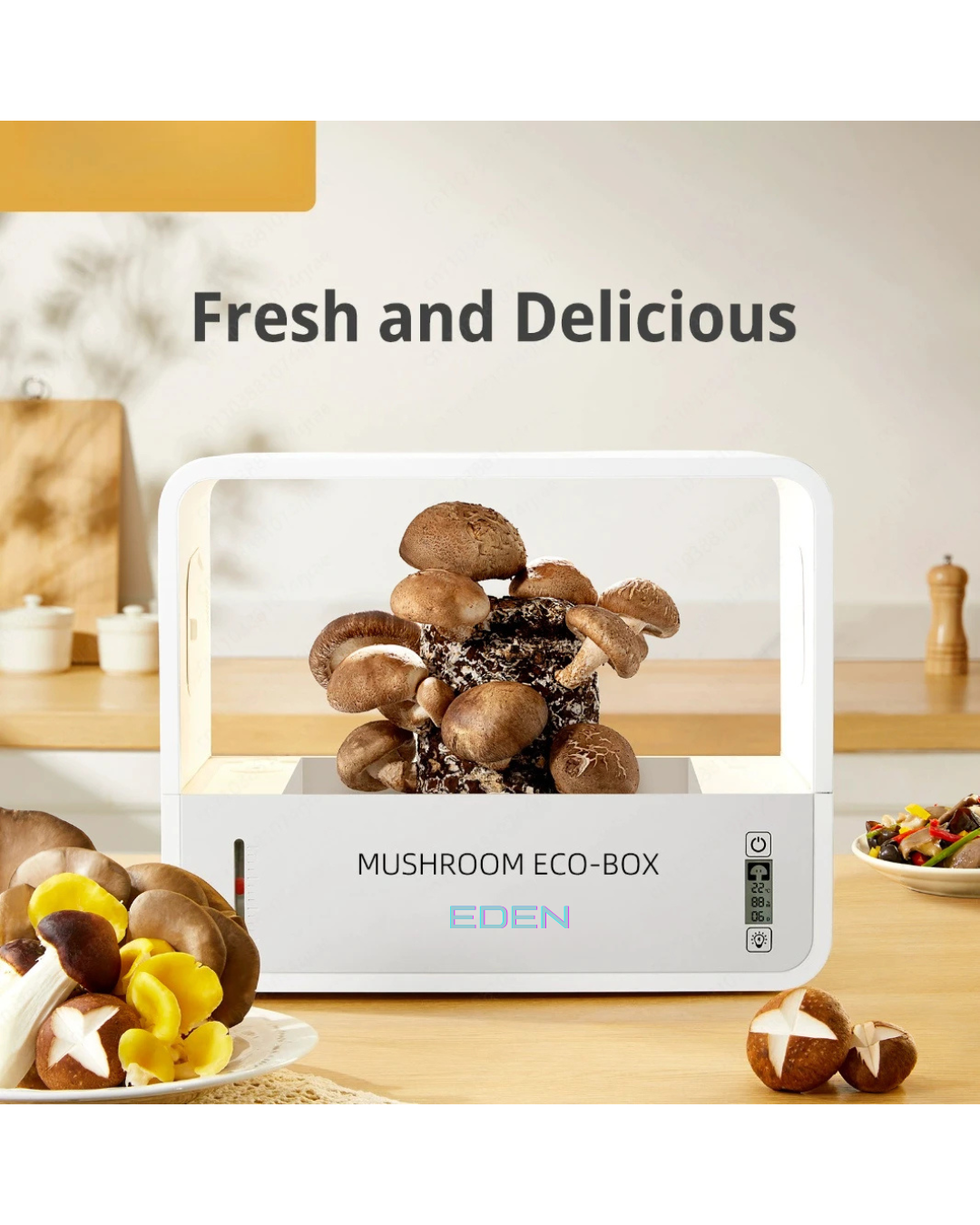 NEO EDEN TECH Mushroom Ecological Box English Version Intelligent Cultivation Machine Automatic Humidification Planting Box