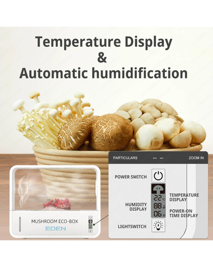 NEO EDEN TECH Mushroom Ecological Box English Version Intelligent Cultivation Machine Automatic Humidification Planting Box