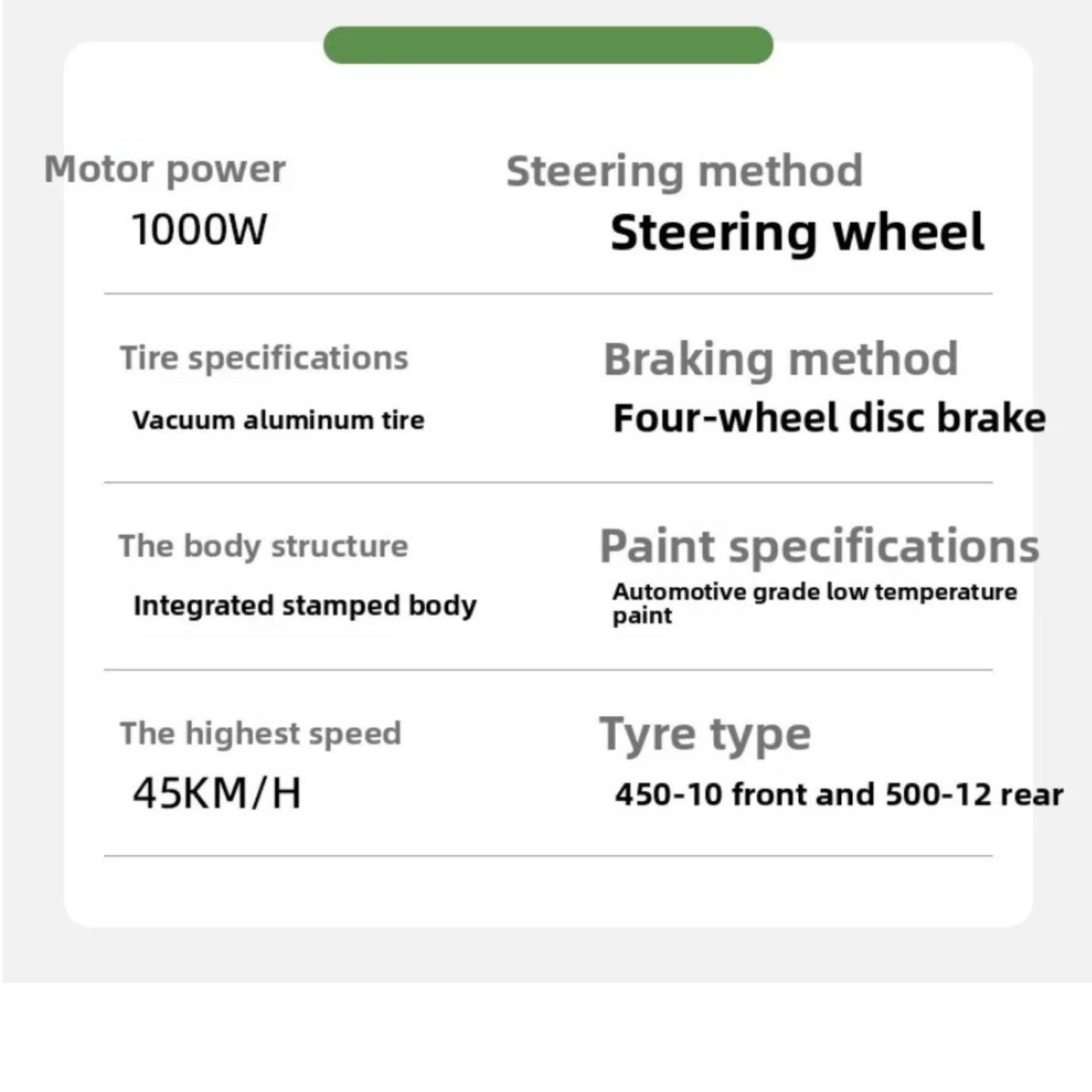 NEO EDEN Motors Four-wheeled electric vehicle adult new energy elderly women household transportation oil and electricity dual-purpose closed el