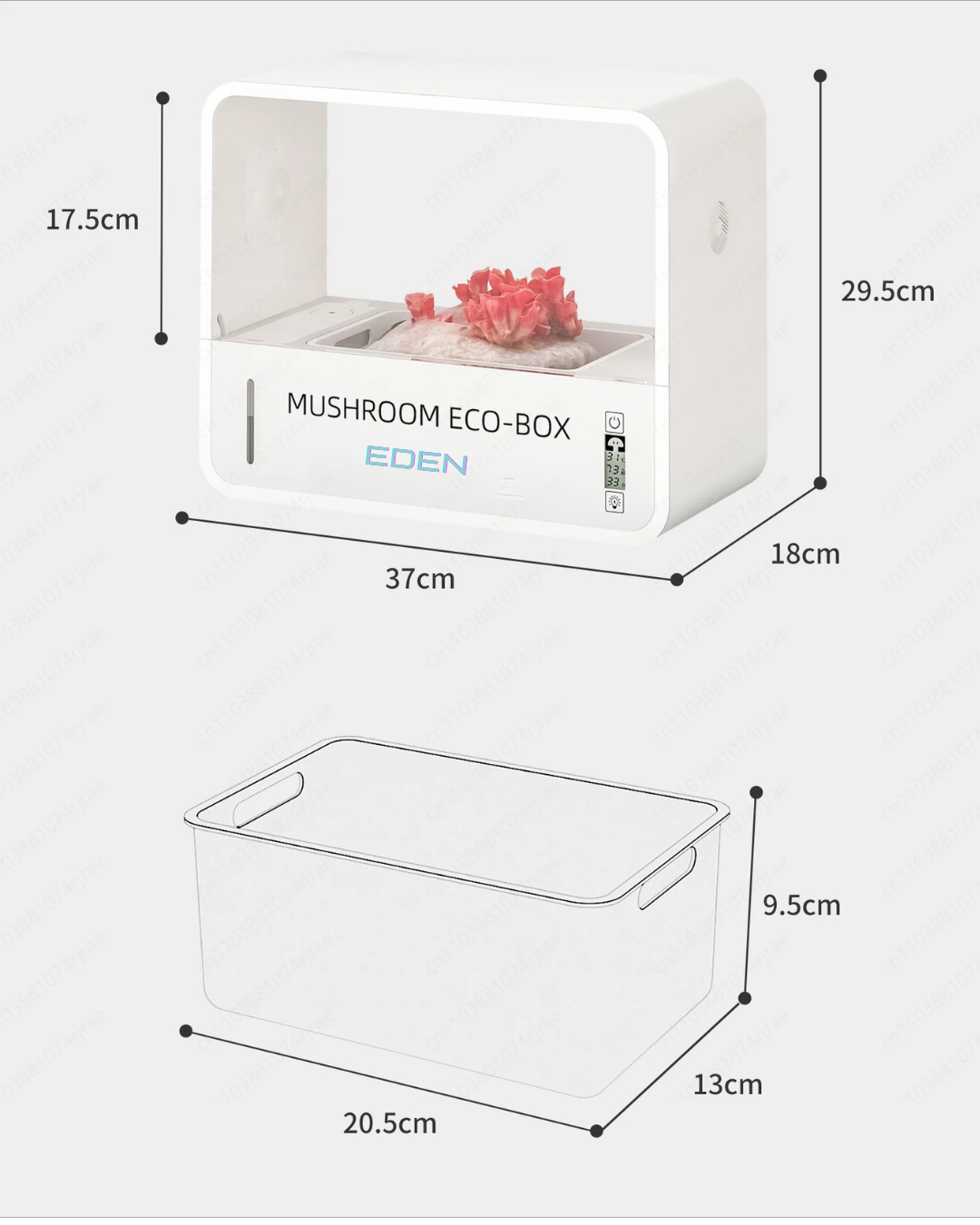 NEO EDEN TECH Mushroom Ecological Box English Version Intelligent Cultivation Machine Automatic Humidification Planting Box