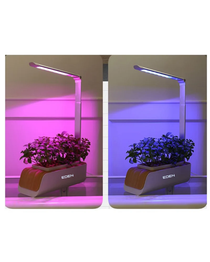 NEO EDEN TECH A19F-Hydroponics Growing Family Farm Nursery Tray Pot Indoor Herb LED Grow Light Automatic Timer Smart Garden Planter EU Plug Du