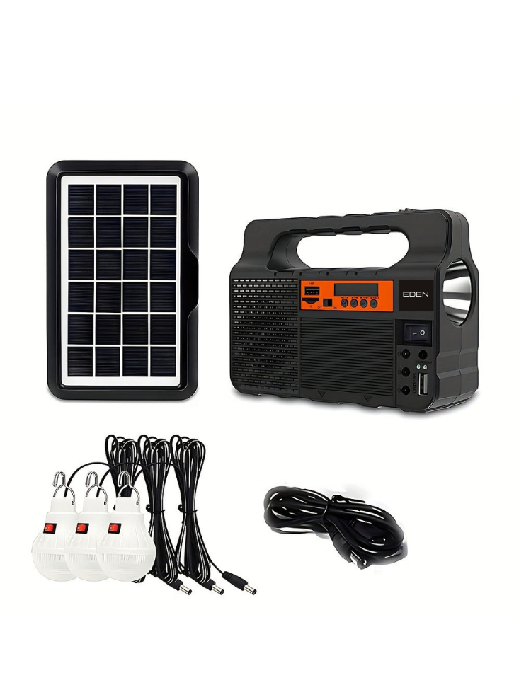 NEO EDEN TECH Solar LED Camping Spotlight Power System