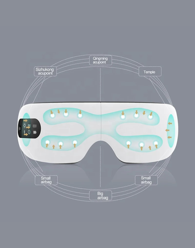 NEO EDEN TECH  Portable smart New Heat air Pressure Eye Therapy Luxury Eye Massage