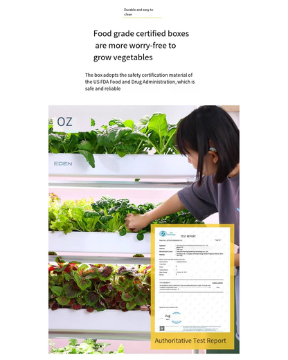NEO EDEN TECH Automatic Home Garden Vertical Hydroponic Food Vegetables growing System Complete Aquaponics Irrigation system machine