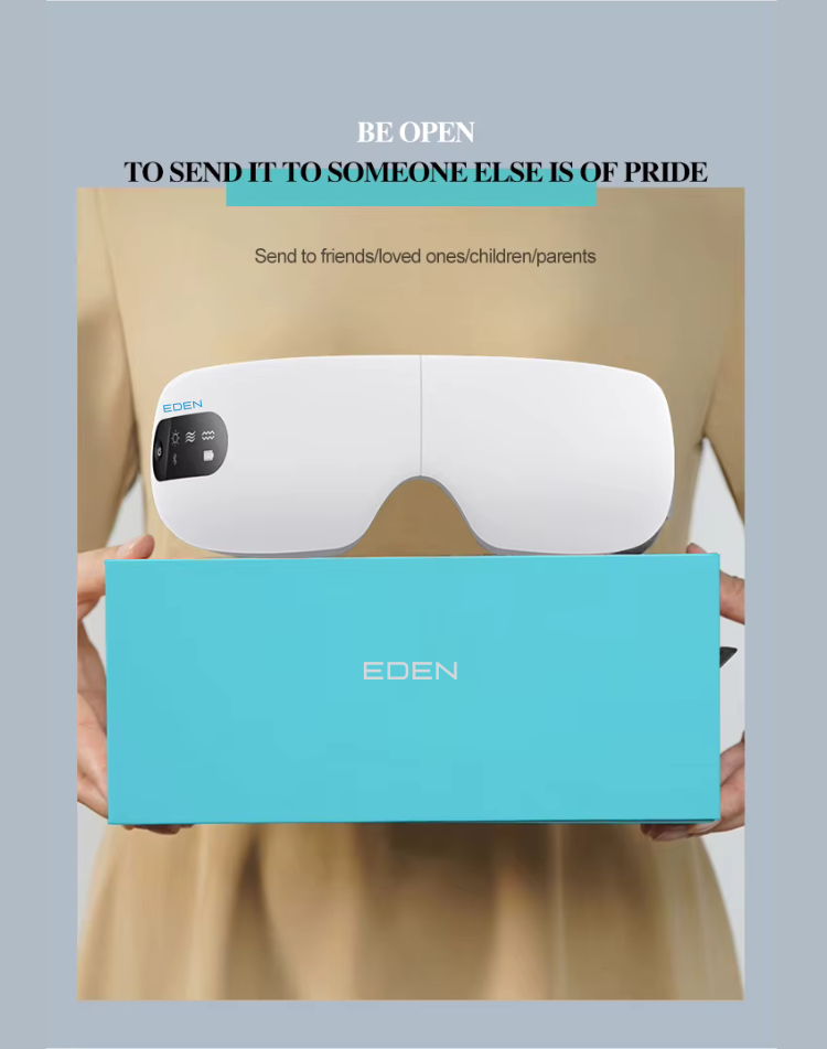 NEO EDEN TECH  Portable smart New Heat air Pressure Eye Therapy Luxury Eye Massage