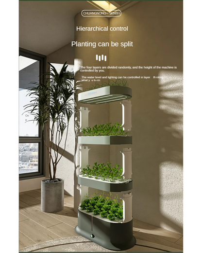 NEO EDEN TECH Hydroponics Growing System Multi-layer Vegetable Planting Box Smart Indoor Planter Vertical Hydroponic Flowerpot Aerobic System