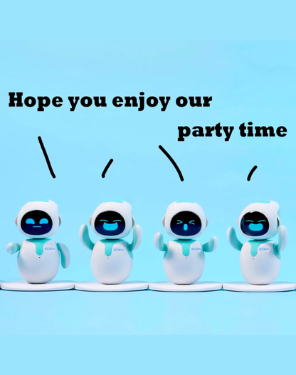NEO EDEN TECH Smart AI RobotToys with Abundant Emotions Animations Mini Games Your Perfect Desk Touch Interactive Companion