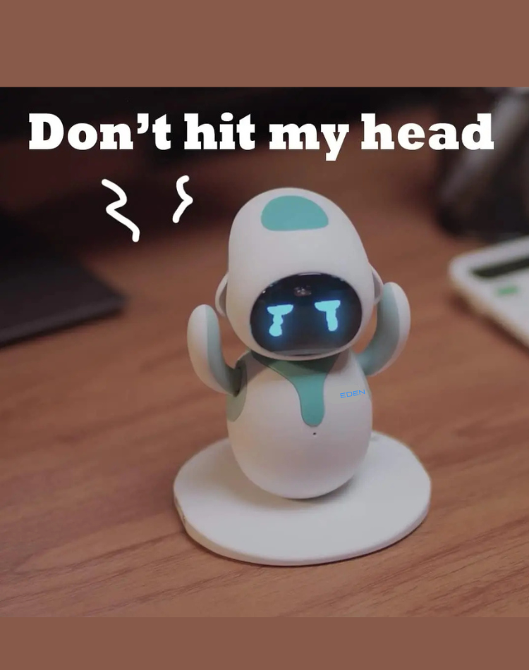 NEO EDEN TECH Smart AI RobotToys with Abundant Emotions Animations Mini Games Your Perfect Desk Touch Interactive Companion