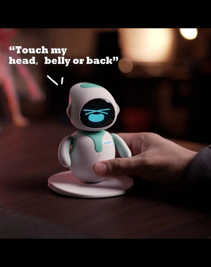 NEO EDEN TECH Smart AI RobotToys with Abundant Emotions Animations Mini Games Your Perfect Desk Touch Interactive Companion