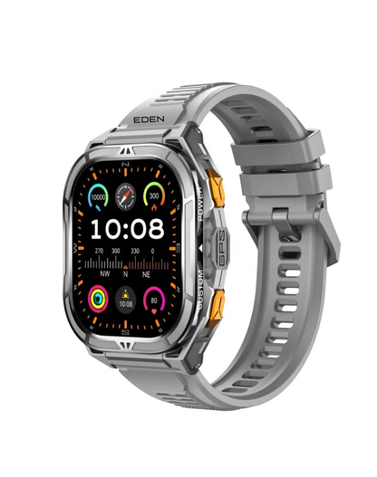 NEO EDEN TECH X5 Smartwatch 1.96" AMOLED HD Display 5ATM GPS Sports Tracker 530mAh Long Battery BT Calls Multi-Sport Modes Outdoor Smartwatch