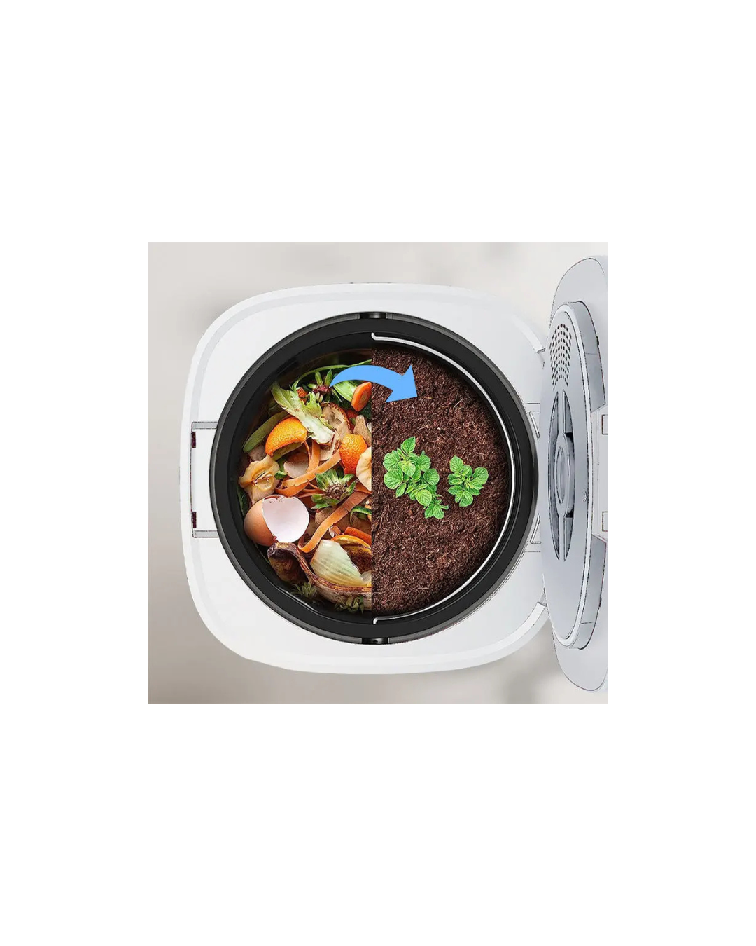 NEO EDEN TECH Kitchen Garbage Disposal Household Composter Electric Waste Food Recycling Machine Composting for Home
