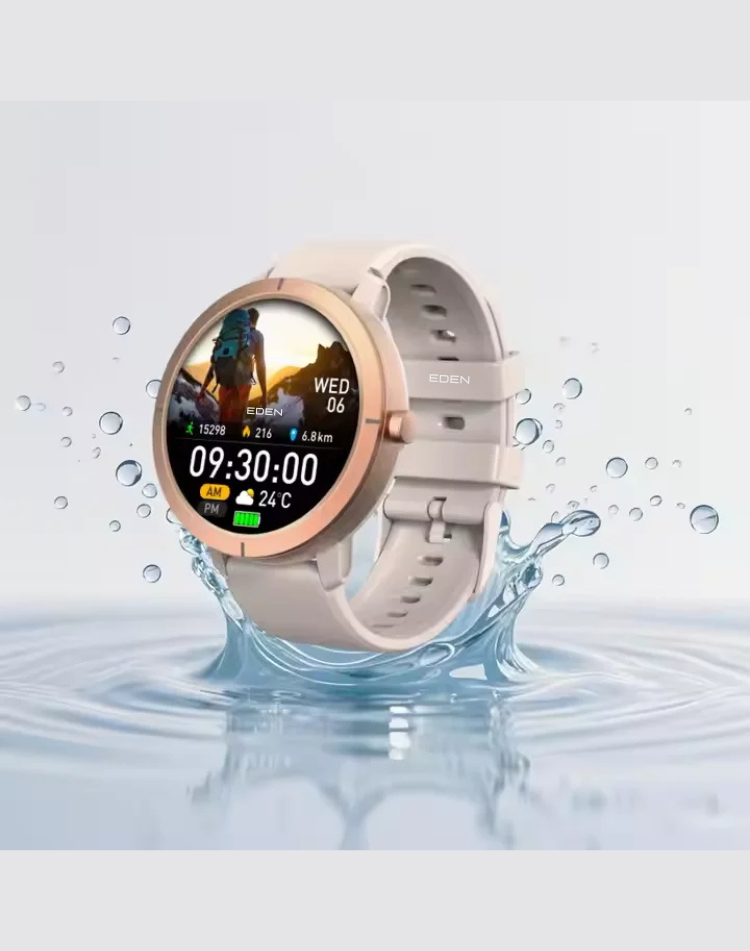 NEO EDEN TECH Emotion StresNEO s Breathing Monitor Android Smart Watch Smartwatch Companion Watch for Running Swimming Walking Sports Lovers