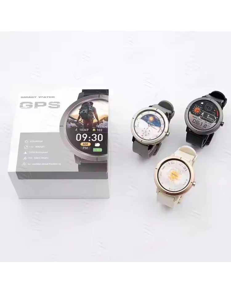 NEO EDEN TECH Emotion StresNEO s Breathing Monitor Android Smart Watch Smartwatch Companion Watch for Running Swimming Walking Sports Lovers