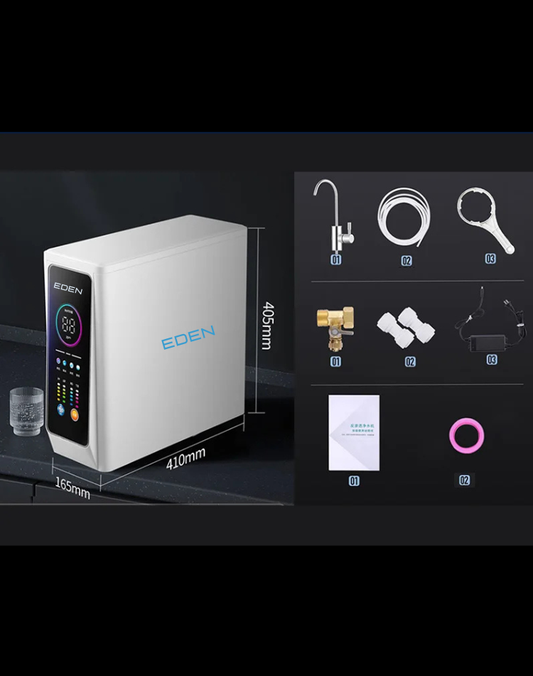 NEO EDEN TECH water purifier, household direct drinking machine, kitchen tap water reverse osmosis filtration 2024 new Pro600-1000G