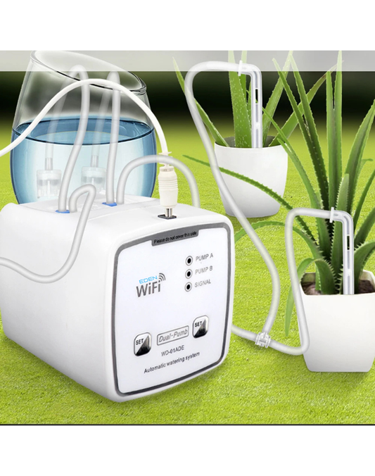 NEO EDEN TECH WIFI Intelligent Watering Device Double Pump Timed Automatic Drip Irrigation System Remote APPController for Garden Plant Flower
