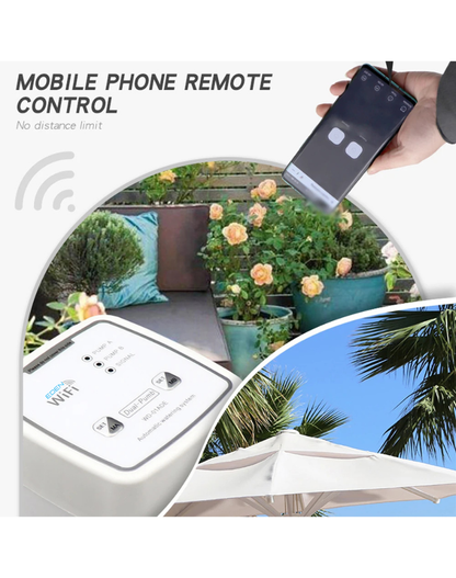NEO EDEN TECH WIFI Intelligent Watering Device Double Pump Timed Automatic Drip Irrigation System Remote APPController for Garden Plant Flower