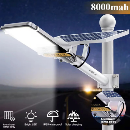 NEO EDEN TECH Aluminum 8000mah High Power Solar Light Outdoor Solar Street Light Waterproof Street Light For Garage Garden Terrace wall lamp