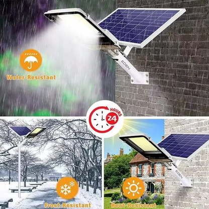 NEO EDEN TECH Aluminum 8000mah High Power Solar Light Outdoor Solar Street Light Waterproof Street Light For Garage Garden Terrace wall lamp