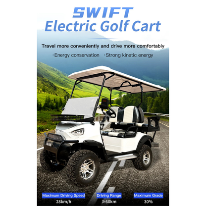 NEO EDEN Motors  Reverse Alarm Best Electric Car Cost Cheap Compact Cart For Sale Near Me Golf Buggy