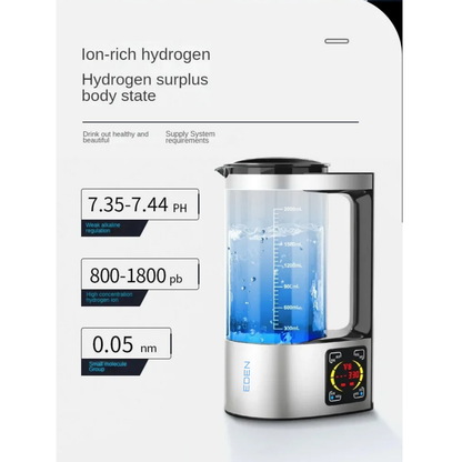 NEO EDEN TECH 100-240V 2L Electric Hydrogen Rich Water Kettle Water Ionizer Machine Water filter Drink Hydrogen Water Generator