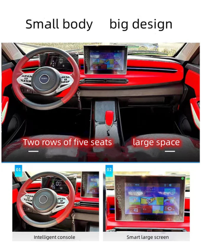NEO EDEN Motors 3500W Mini Electric Car  Design Four-Seater  Electric Car